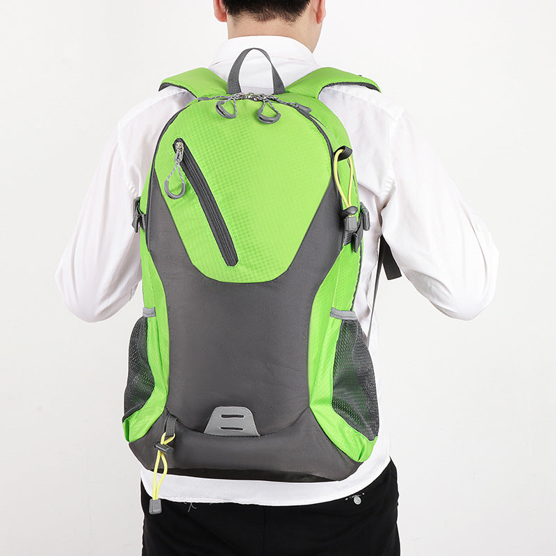 Casual Backpack 40L Unisex Outdoor Mountaineering Sports Backpack Large Capacity Cycling Lightweight Travel Backpack