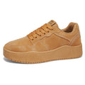 Best sellingretro men's shoes sneakers 2026 spring new arrival wheat color casual shoes soft bottom fashioneasiest for match sports shoes for men