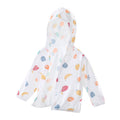 Baby sun protection clothing summer thin breathable pure cotton infant air conditioning shirt boys and girls children's sunscreen outerwear