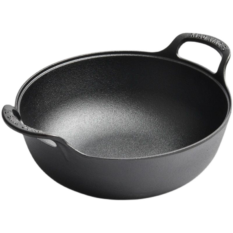 Cast iron pot saucepan household uncoated non-stick old-fashioned pig iron hanging thickened soup pot manufacturer Japanese-style pot ingot pot