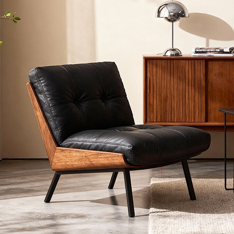 Italian normcore design master daiki casual chair modern living room study conference room light luxury single sofa chair