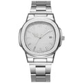 2025 new square sports calendar steel band watch men's quartz wristwatch - direct from the manufacturer, wholesale available, in-stock