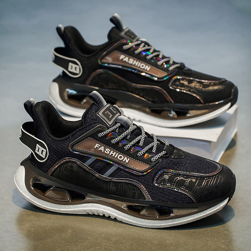 Men's shoes 2026 new spring collection: lightweight, soft-soled, ultra-lightweight, shock-absorbing running shoes for teenagers and students - trendy footwear