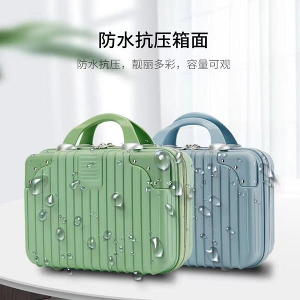 Suitcase Holiday Gift Case Cosmetic Case Customized Souvenir Gift Cosmetic Bag Storage Box Small Suitcase Wholesale