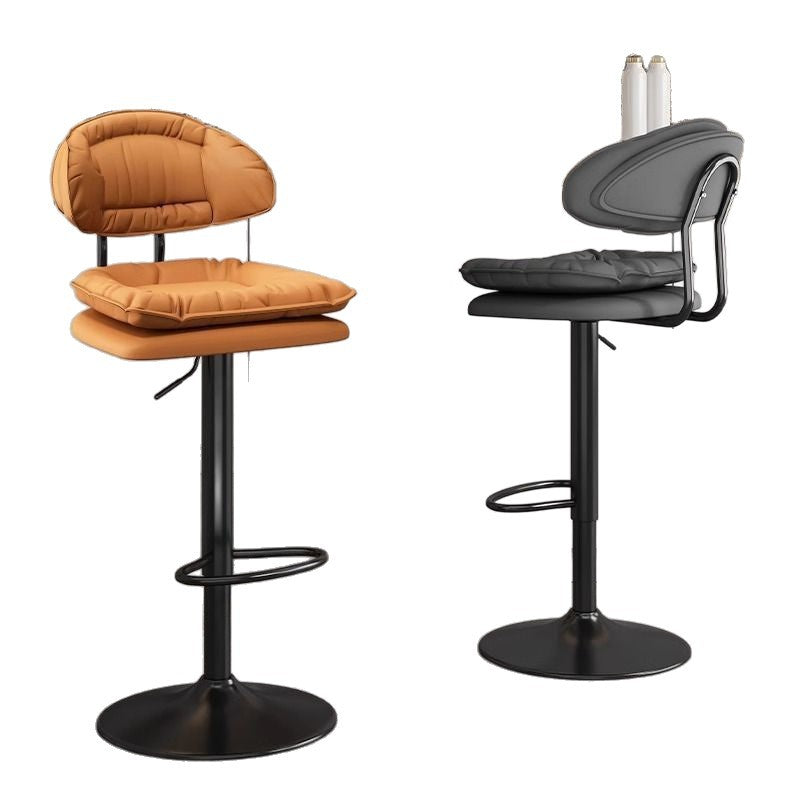 Bar stool modern casual high stool bar chair for homelift back chair front desk cashier island bar chair