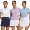 Summer t-shirt tennis wear, quick-drying, breathable, high-waisted sports skirt, running yoga anti-exposure tennis skirt suit for women