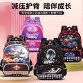 2025 new cute cartoon kids' backpack - large capacity, multi-compartment, lightweight, spine-protecting backpack for grades 1-3