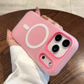 Matte jelly case 2-in-1 apple 17 fashion phone case, compatible with iphone 15, drop-proof minimalist protective cover 16
