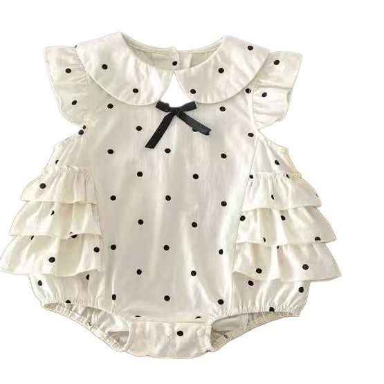 Baby clothes summer thin bag butt clothes 100-day baby girl baby summer super cute small month-old dopamine outfit