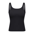 Factory direct sales new arrival yoga clothes women's beautiful straps chest pads long running sports yoga vest in stockdt138