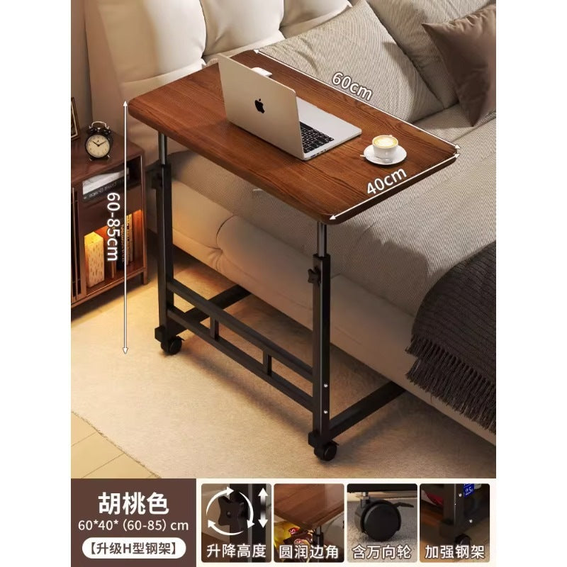 Bedside table movablelift computer table for home bedroom desk simple student dormitory bed small study table