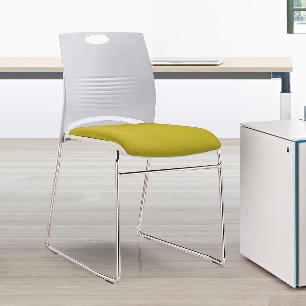 Training chair, conference chair, simple office chair, staff chair, negotiation chair, back chair, solid steel chair, plastic computer chair