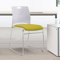 Training chair, conference chair, simple office chair, staff chair, negotiation chair, back chair, solid steel chair, plastic computer chair