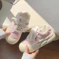 Dopamine platform loafers - women's 2026 autumn new arrivals: trendy, versatile, and unique white sneakers