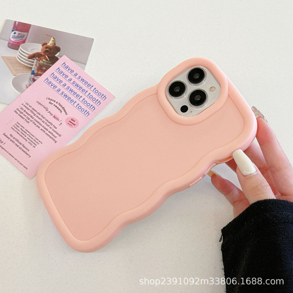 New macaron phone case for samsung s24 ultra, s23 fe, with sticker character material, a05s solid color soft case