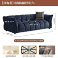 Dopamine rainbow sofa - trendy pixelated color block accent chair for small living rooms