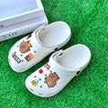 New arrival student clogs for men and women summer outwear cute soft bottom eva non-slip dormitory casual half slippers wholesale
