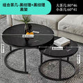 Telescopic combination 80 black 60 black + black frame