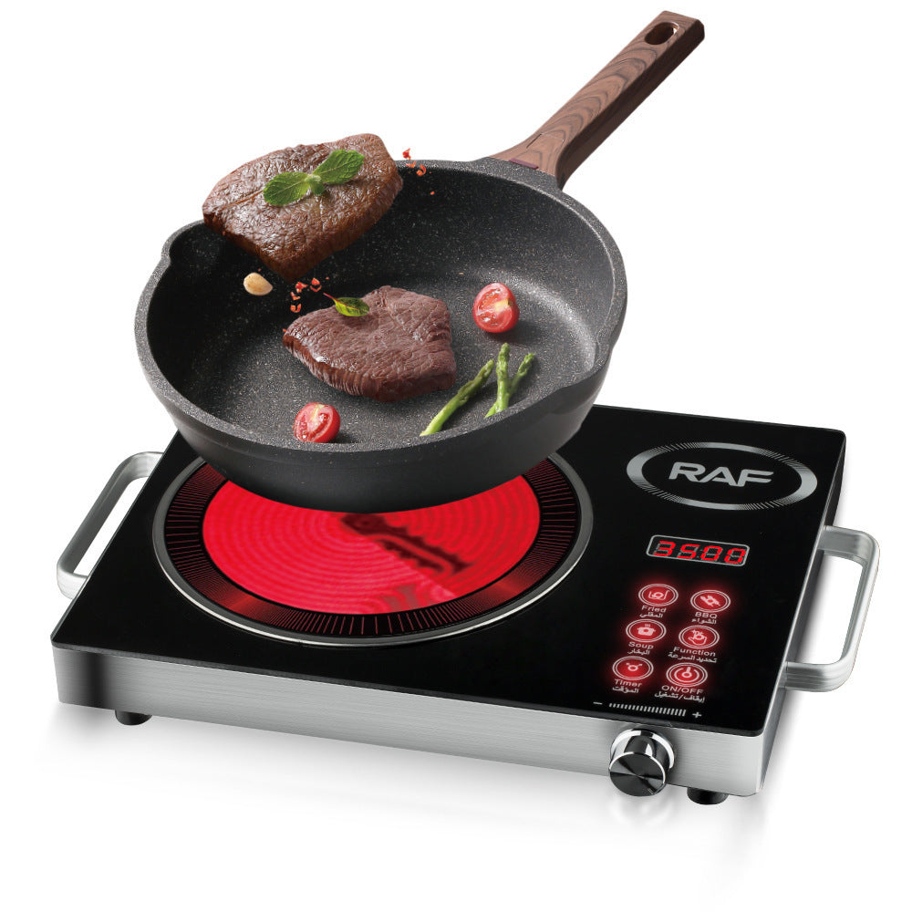 Us/eu standard ceramic cooktop, high-power cross-border hot pot & stir-fry induction cooktop, countertop electric stove