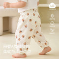 Summer kids anti-mosquito pants baby casual cartoon pants infant thin bloomers 1-2 years old big butt pants
