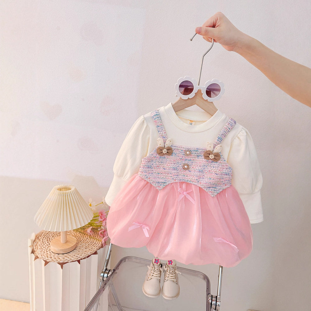 new autumn collection: bestselling long-sleeve dress for girls - stylish children's dress, baby princess gown, tulip skirt