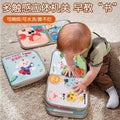 Tear-off book for babies, early education cloth book, tear-proof and chewable, 6 months 8 velcro toys, quiet book enlightenment
