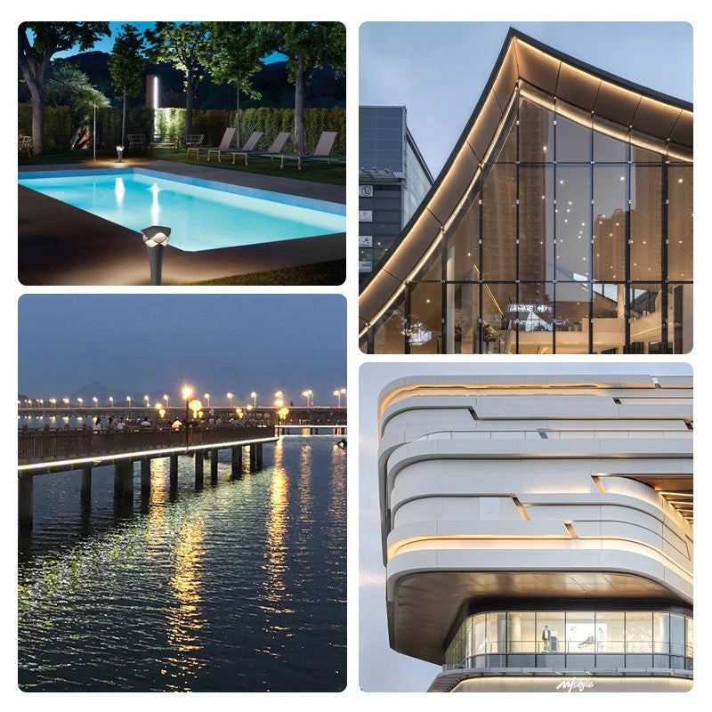 LED light with 12V/24V automotive led waterproof light with low voltage outdoor engineering sleeve light strip advertising light box