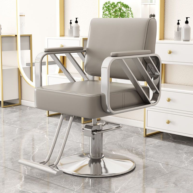 Hairdressing shop special chair hair salon special hair cutting stool classy hairdressing perm and dyeing area adjustable seat hairdressing chair