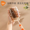 Baby pacifier brush silicone bottle brush straw brush rotating bottle brush cleaning brush washing brush set - customizable