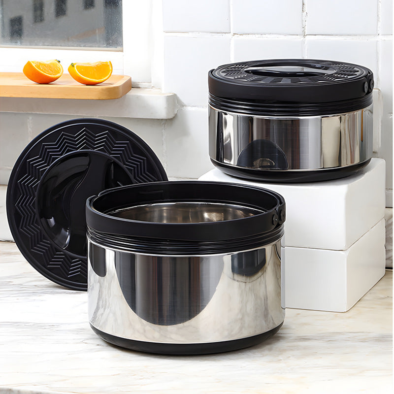 supply of stainless steel insulated buckets, cold and hot food warmers, insulated lunch boxes, portable pots for office workers