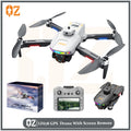 Lf678 brushless gps drone - auto return, obstacle avoidance, hd aerial photography, large screen remote control, extended flight time