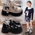 Girls' performance loafers - new spring/summer  collection - princess shoes for girls, versatile and stylish soft-soled loafers for mid-to-large children