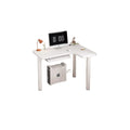 Bedroom corner desk - easy to place study table, corner office desktop computer desk, small home simple desk