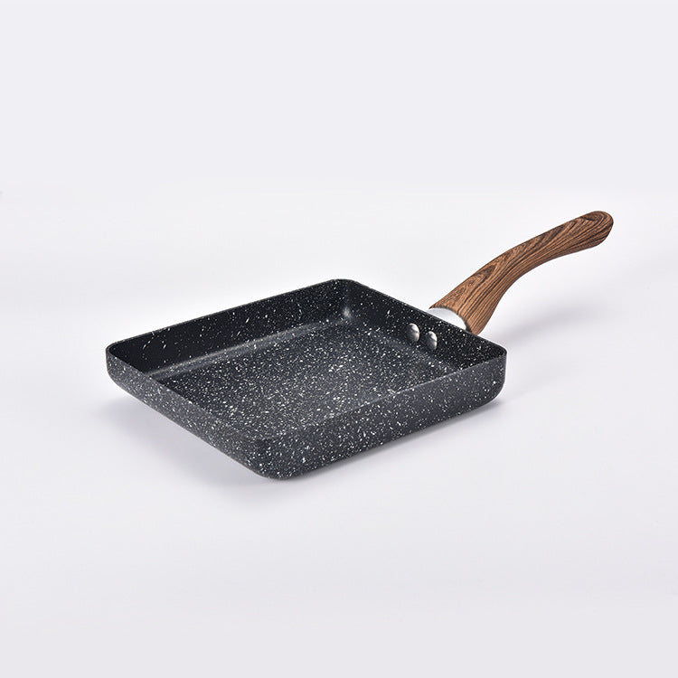 For home tamagoyaki japanese steak frying pan medical stone non-stick pan square mini omelette breakfast pan