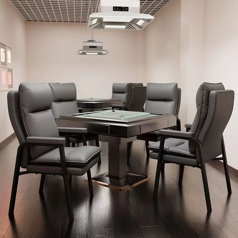 Mahjong parlor sofa chair, mahjong chair, computer chair, comfortable folding chair for sitting for a long time, office gray