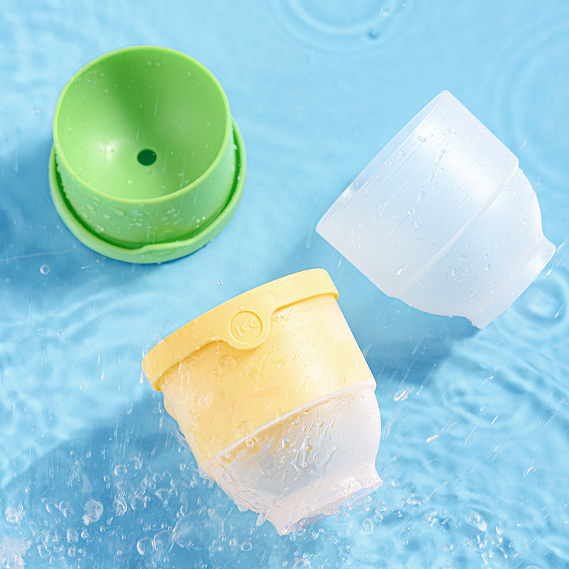 Whiskey round ice ball mold - food grade, home use, ice cube maker, quick-freezing round ice ball tray model - wholesale