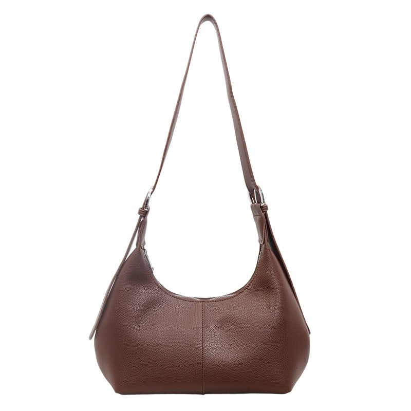 Korean style large capacity women's bag 2025 autumn/winter new collection minimalist versatile shoulder bag high-end bestselling underarm bag