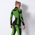 Clearance: seamless high-neck long sleeve yoga & fitness top - slim fit, sexy, moisture-wicking, quick-dry yoga apparel