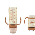 Ppsu wide-diameter inverted baby bottle newborn baby anti-colic and anti-choking small imitation breast milk resistant to falling baby bottle