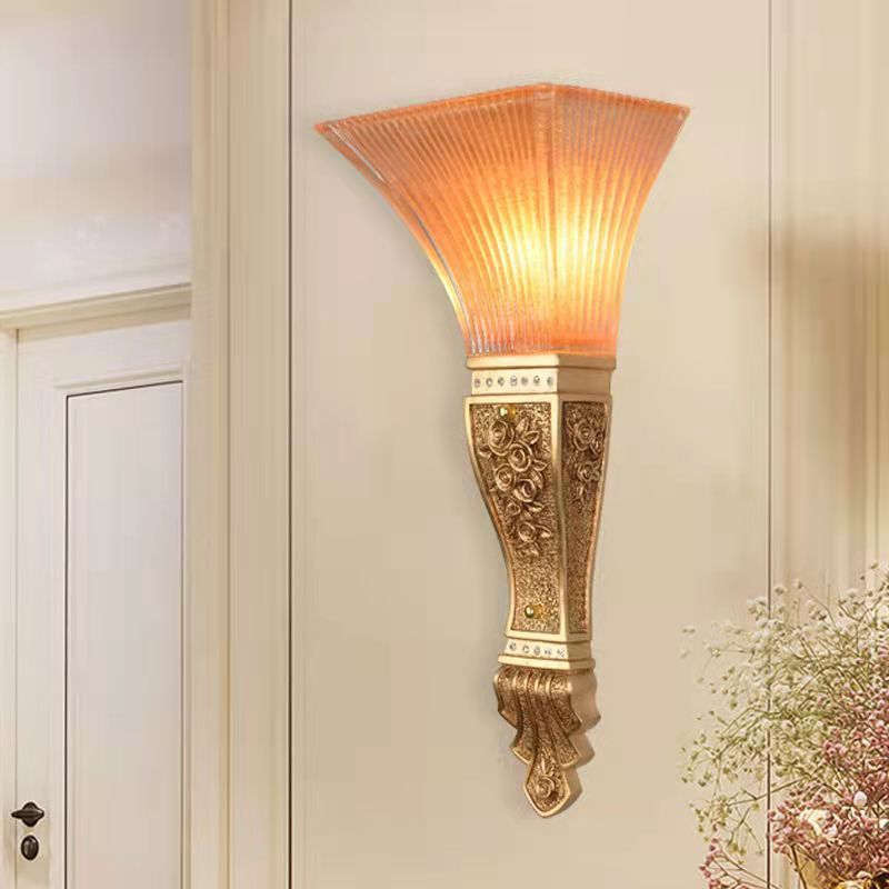 European style wall lamp angel bedroom bedside lamp living room tv background wall creative elephant lamp aisle deer head lamp