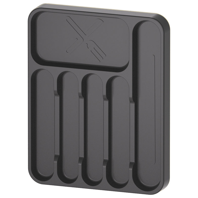 Drawer storage box Household kitchen Knives, forks, chopsticks partition box Multifunctional built-in compartment storage box Tableware tray