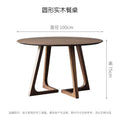 Scandinavian solid wood round table japanese style original solid wood casual modern book dining table and chair combination negotiation coffee round table b&b