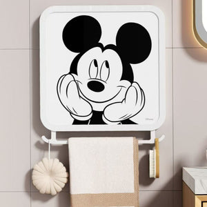 Bathroom mural clothes folding storage box toilet storage rack punch-free bathroom bathroom storage cabinet