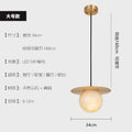 Spanish marble bedroom bedside lamp living room sofa side lamp casualaccessible luxury creative designer restaurant small chandelier
