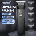 exclusive men's hair clipper, digital display electric hair trimmer, home-use electric hair cutting machine, high-power professional salon clipper