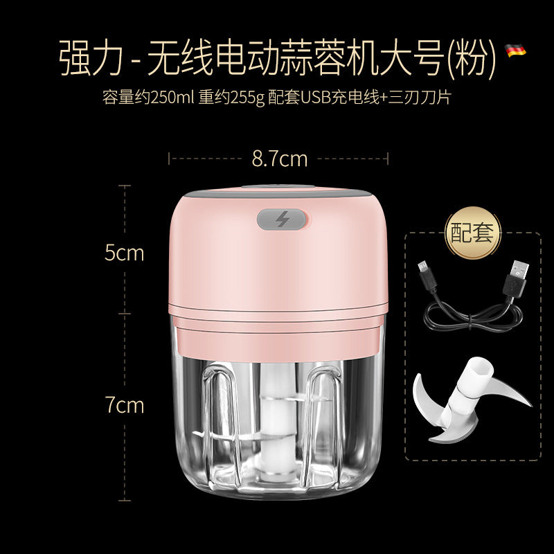 Baby, baby food aid, cooking machine, electric garlic puree, grinder, electric garlic masher, garlic grinder, garlic beating
