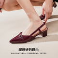 Export cross-border 2026 summer new pointed toe stiletto heel belt buckle elegantoutwear one-piece buckle sandals