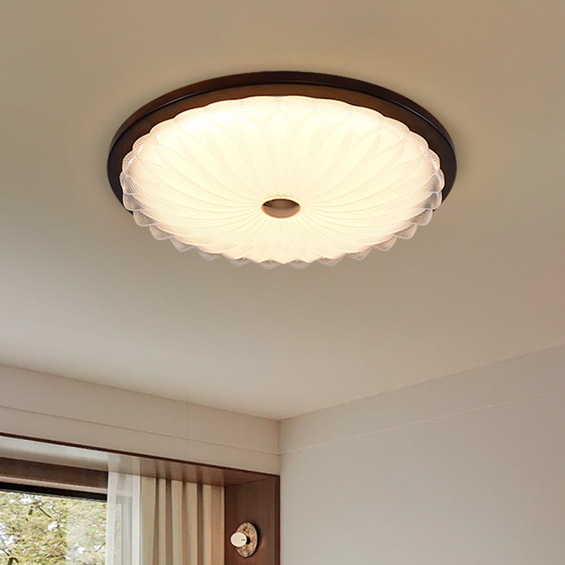 Huiyuan antique bedroom ceiling light 2025 new light luxury advanced sense eye protection LED creative lighting package E