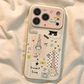 Long hat cat phone case for iphone 18, apple 17 pro max, bowknot star 16, anti-drop protective cover