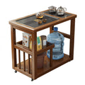 Convenient movable tea table small tea table balcony tea table and chair combination tea small apartment for home kung fu small coffee table living room